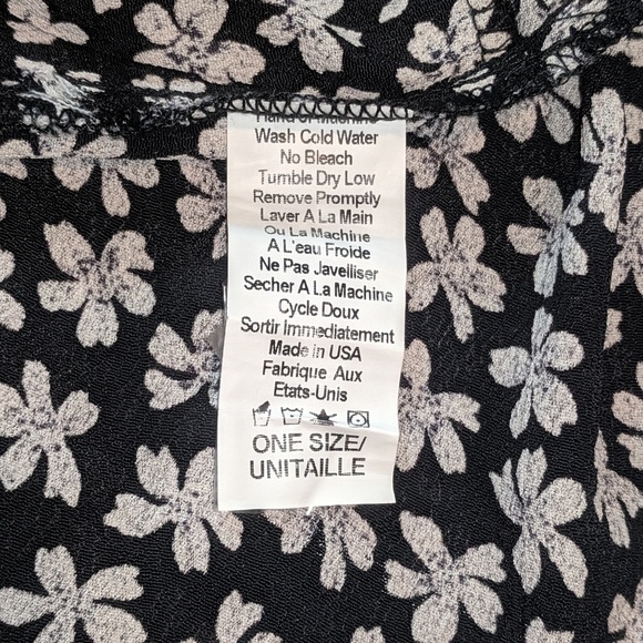 Brandy Melville | floral | Rayon | harem | S / M - Picture 4 of 7